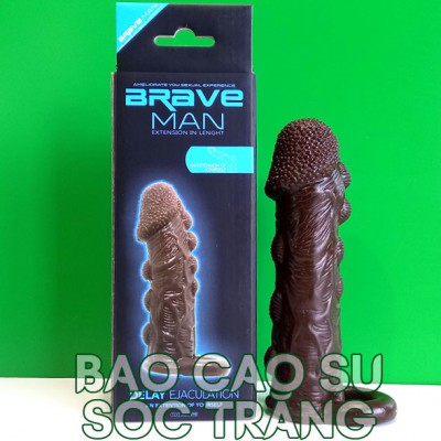 Bao đôn dên Brave Man siêu bi nổi lớn có quai đeo