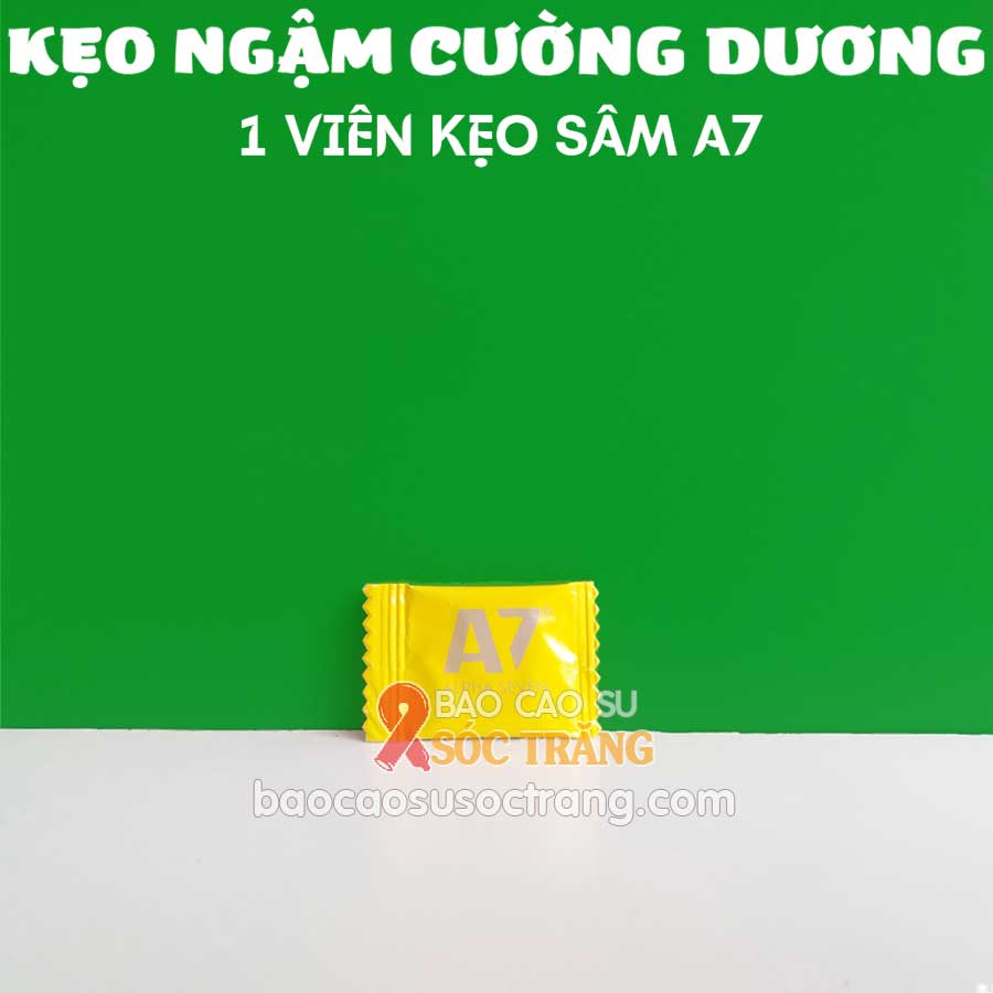 A7 Candy - 1 viên kẹo sâm A7 của Mỹ giúp tăng cường sinh lý nam tại Sóc Trăng