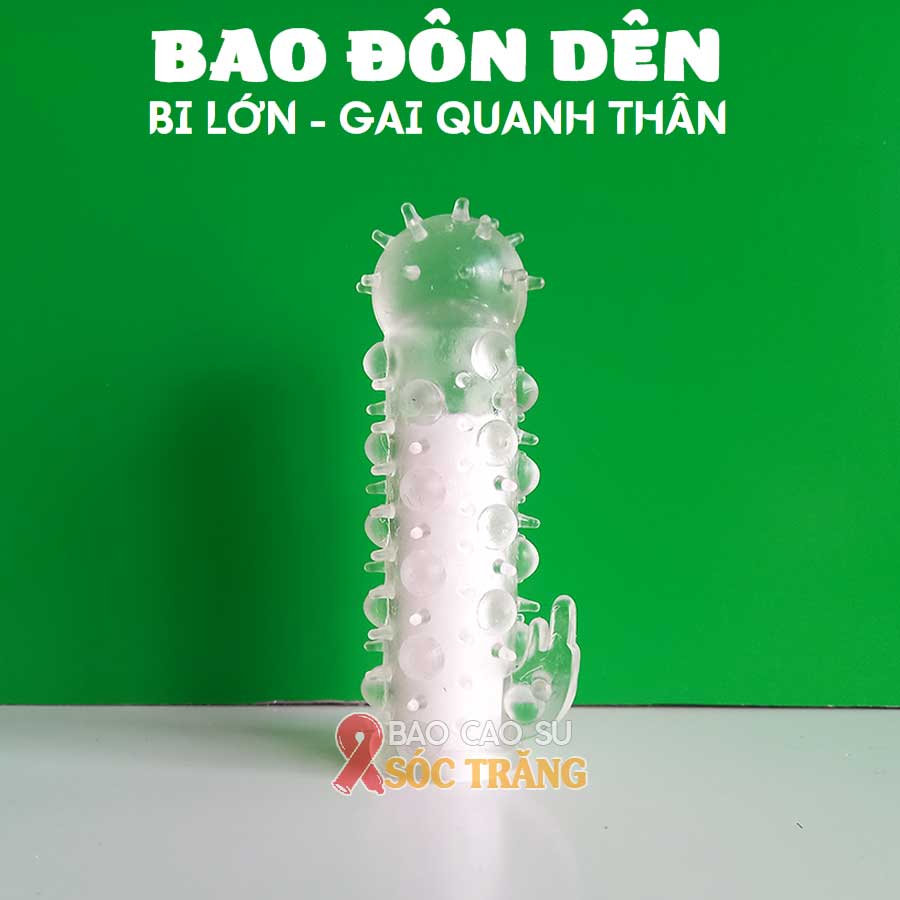 Bao cao su đôn ST1 siêu bi lớn và gai tại Bao cao su Sóc Trăng