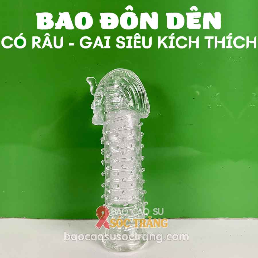 Dôn dên tăng kích cỡ và chiều dài Pharaon siêu gai tại Sóc Trăng