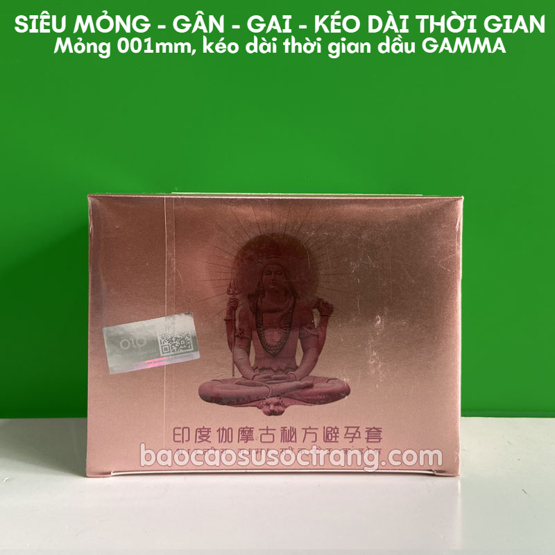 Bao cao su Olo mỏng 001 có gân gai kéo dài thời gian quan hệ với dầu Gamma tại Sóc Trăng