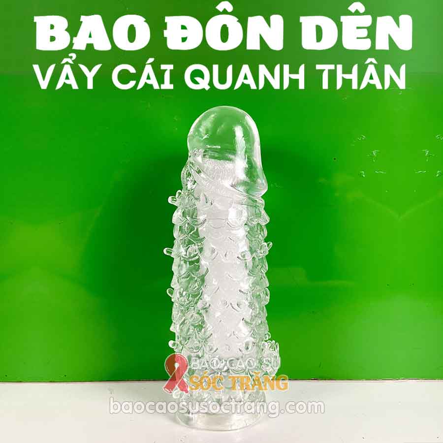 Bao đôn dên vẩy cá giúp tăng kích cỡ và chiều dài cậu nhỏ tại Sóc Trăng