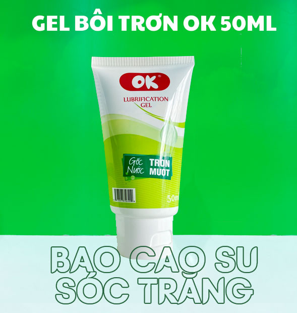 Gel bôi trơn OK 50ml chính hãng tại Sóc Trăng