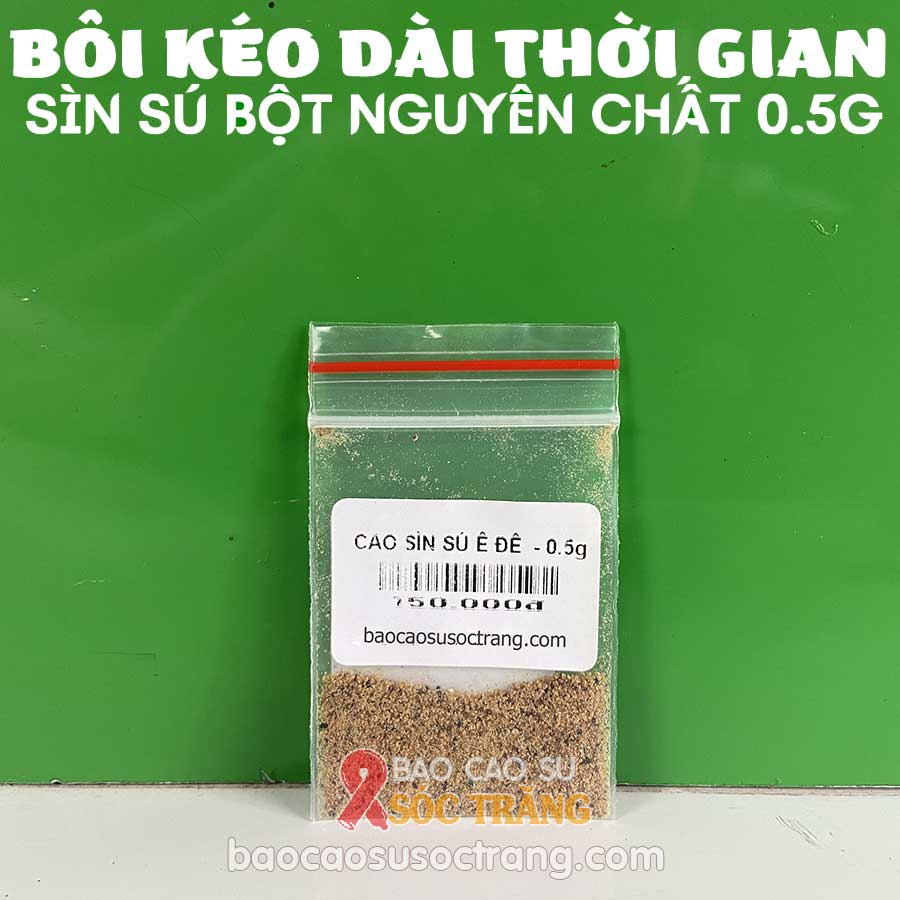 Cao sìn sú - Sìn sú bột nguyên chất 0.5g kéo dài thời gian cho nam giới tại Sóc Trăng