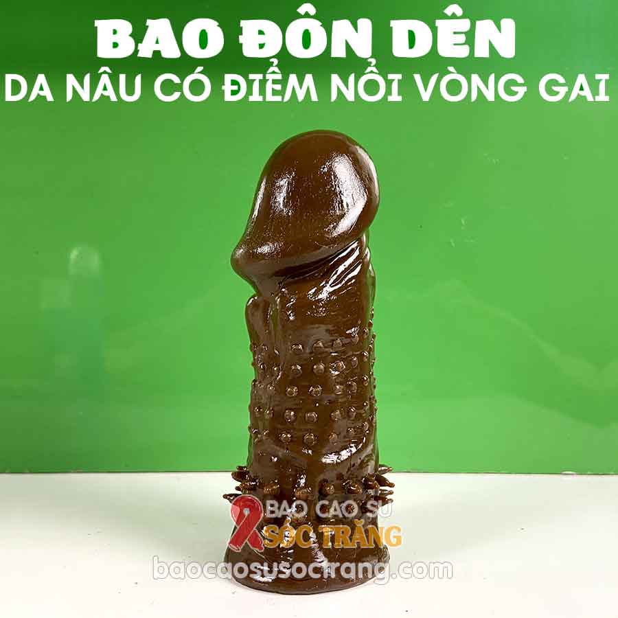 Bao cao su đôn dên Baile Wolf Tooth siêu gai tại shop bao cao su Sóc Trăng