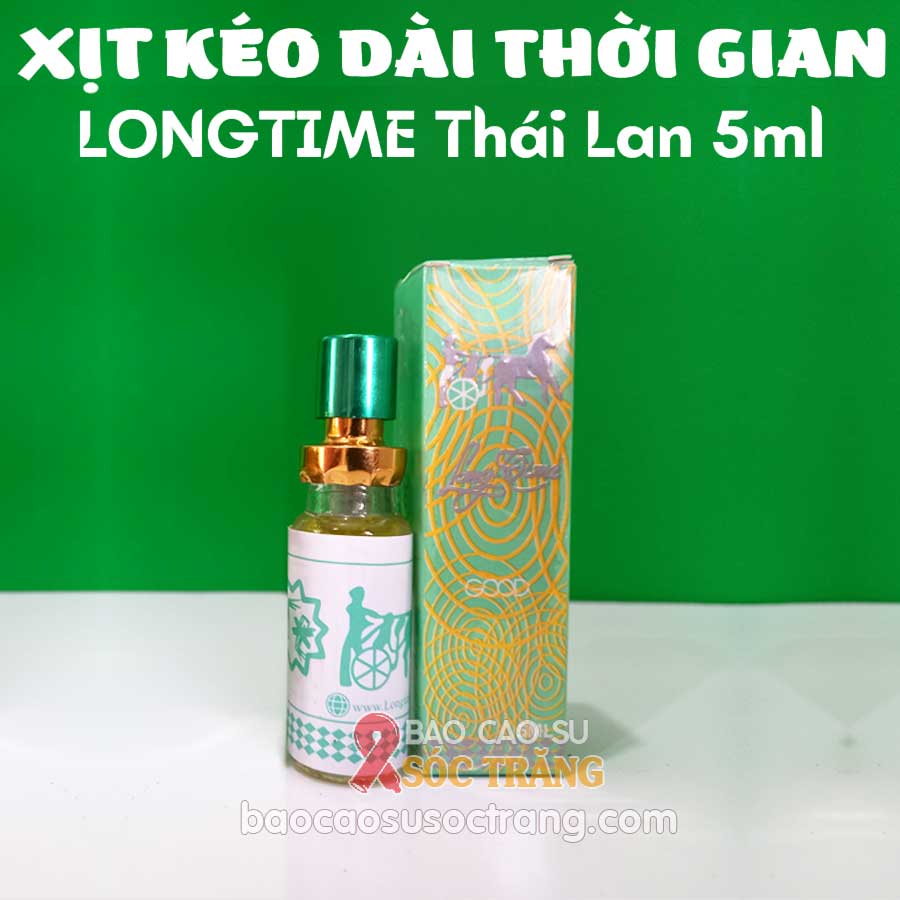 Xịt kéo dài thời gian quan hệ Longtime Thái Lan chính hãng 6ml tại Bao cao su Sóc Trăng